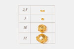 Golden Hollow Beads 1 | 232 19 004 - Image 2