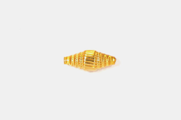 Golden Hollow Beads 1 | 232 39 552 - Image 1