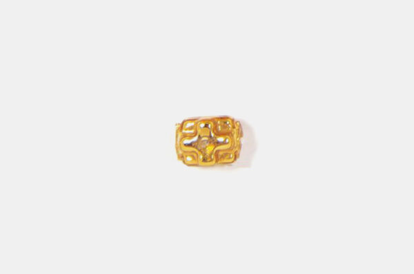 Golden Hollow Beads 2 | 232 39 101 - Image 1