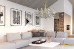 Chandelier crystal luxury EL10118+301PB - Image 2