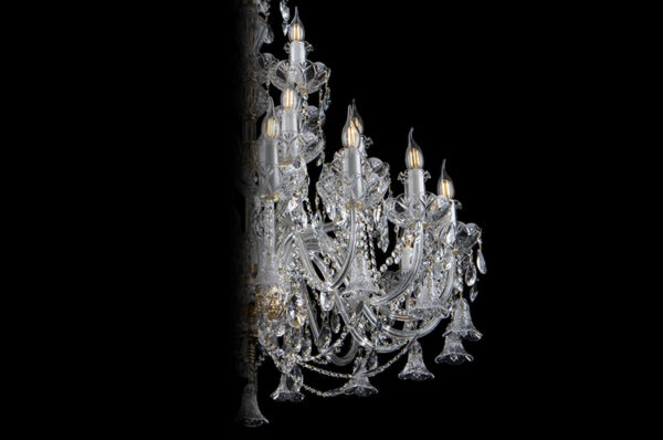 Luxury crystal chandelier EL10228+322PB - Image 5
