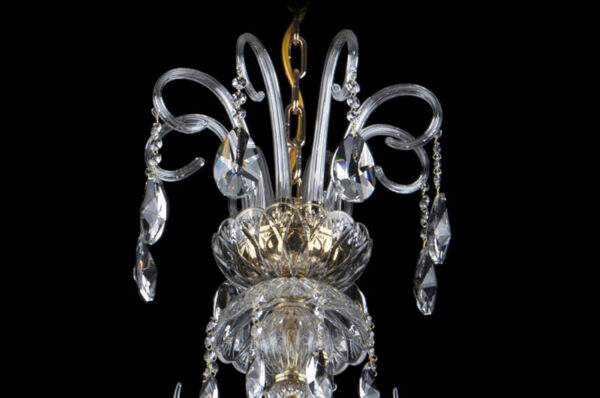 Luxury crystal chandelier EL10228+322PB - Image 2