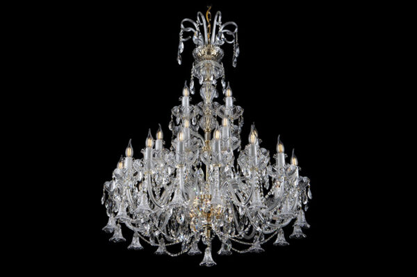 Luxury crystal chandelier EL10228+322PB - Image 1
