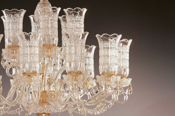 Cut crystal chandelier luxury EL6831819T - Image 3