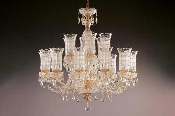 Cut crystal chandelier luxury EL6831819T - Image 1