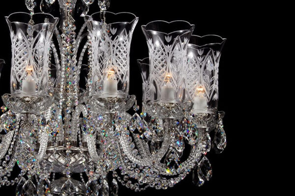Chandelier crystal luxury LLCH12CRYSTAL-DT - Image 3
