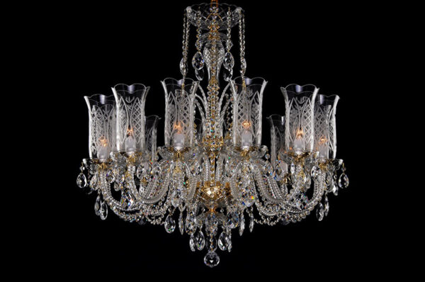 Chandelier crystal luxury LLCH12CRYSTAL-DT - Image 1