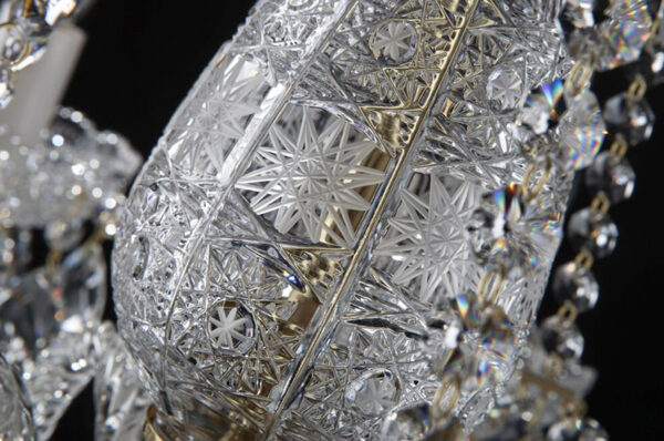 Cut glass crystal chandelier EL692801 - Image 4