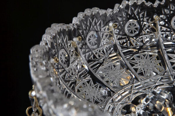 Cut glass crystal chandelier EL692801 - Image 5