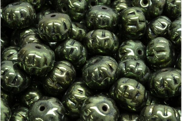 Pumpkin Beads 8x11mm - Image 1