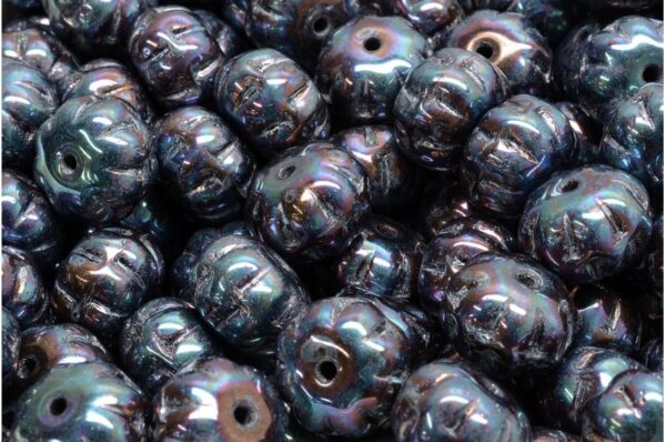Pumpkin Beads 8x11mm - Image 1