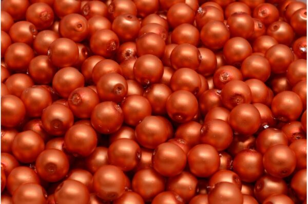 Round Druck Beads 6mm - Image 1