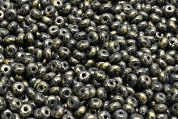 Rondelle Druck Beads 2,5x4mm - Imagen 2
