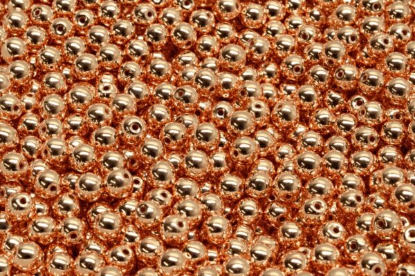 Round Druck Beads 4mm - Imagen 2