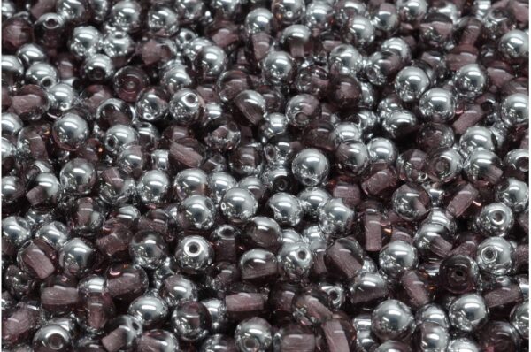 Round Druck Beads 4mm - Image 1