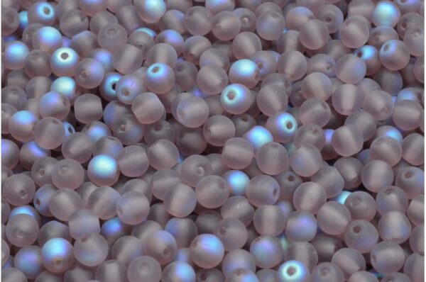 Round Druck Beads 4mm - Image 1