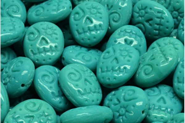 Woodoo Funny Face Beads 16x13mm - Imagen 1