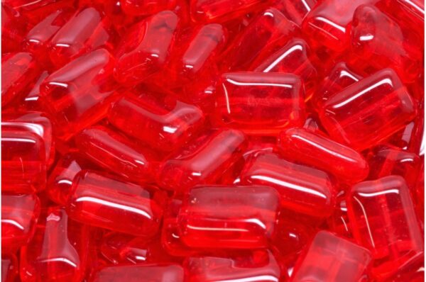 Flat Rectangle Beads 12x8mm - Image 1