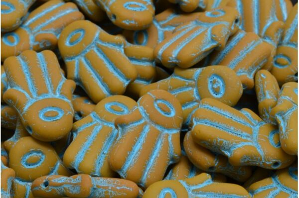 Hamsa Hand Beads 14x20mm - Imagen 1