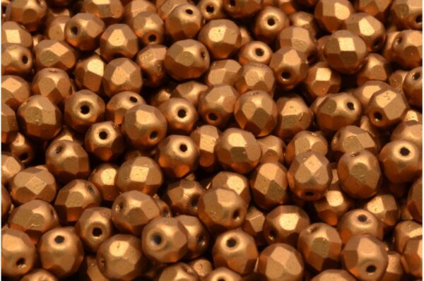 Firepolished Round Beads 6mm - Imagen 1