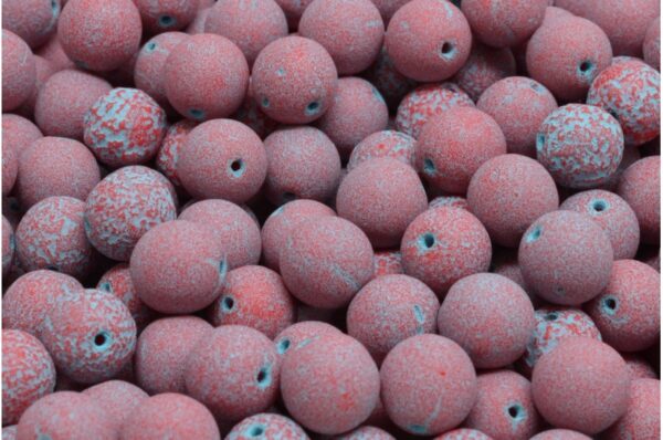 Round Druck Beads 8mm - Imagen 1
