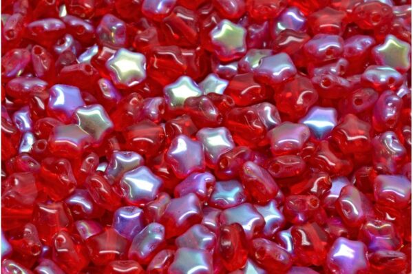Flat Star Beads 6x6mm - Image 1