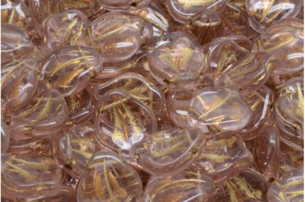 Peony Petal Beads 12x15mm - Image 1