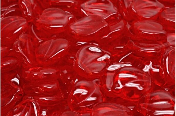 Peony Petal Beads 12x15mm - Image 1