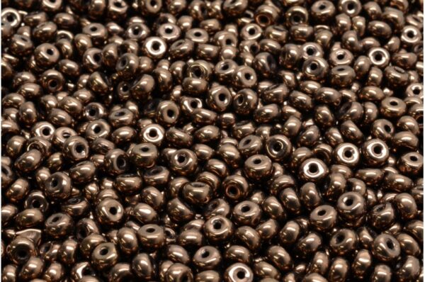 Rondelle Druck Beads 2,5x4mm - Imagen 2