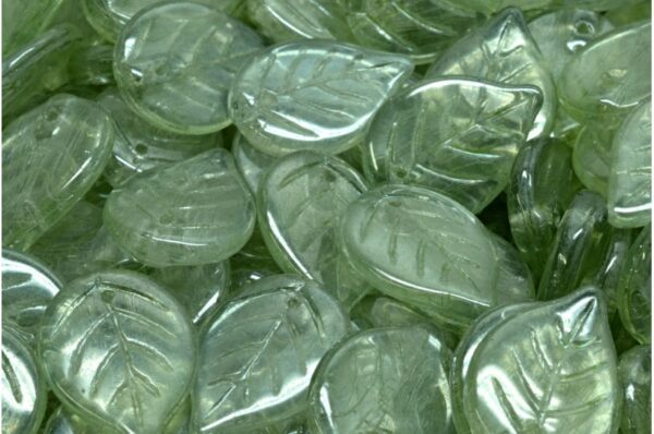 Apple Leaf Beads 18x13mm - Image 1