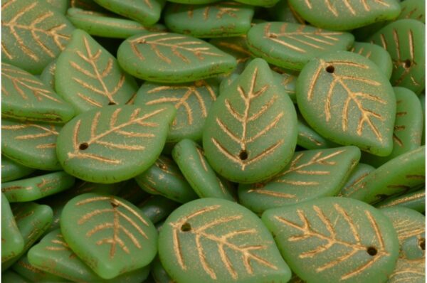 Apple Leaf Beads 18x13mm - Imagen 1
