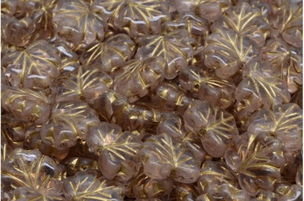 Maple Leaf Beads 13x11mm - Image 1