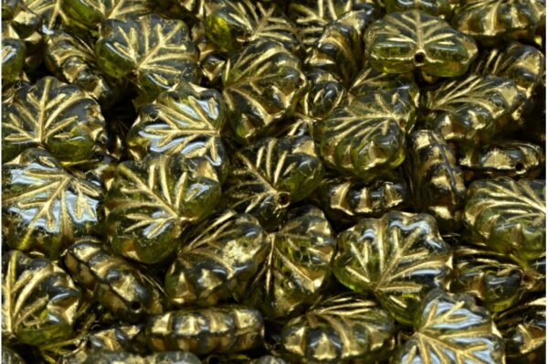 Maple Leaf Beads 13x11mm - Image 1