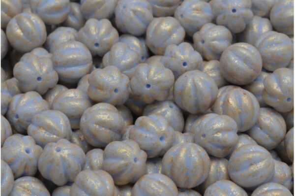 Melon Beads 8x8mm - Imagen 1