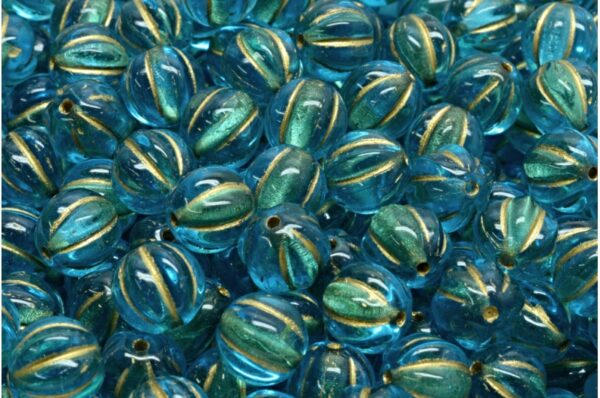 Melon Beads 8x8mm - Image 2