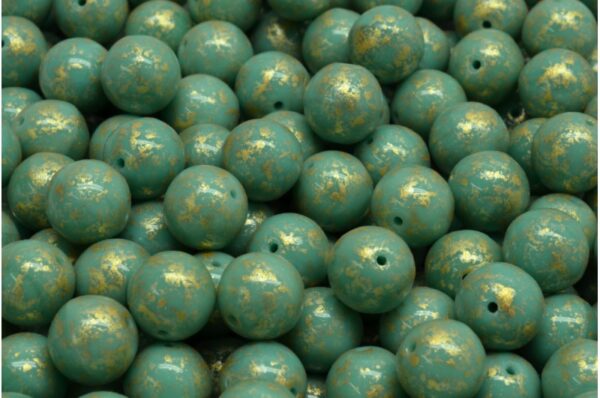 Round Druck Beads 8mm - Imagen 1