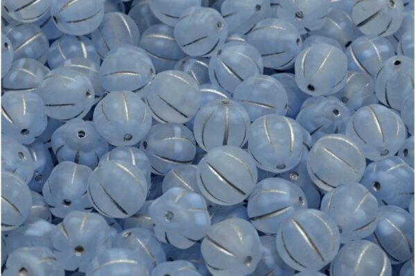 Melon Beads 8x8mm - Image 1
