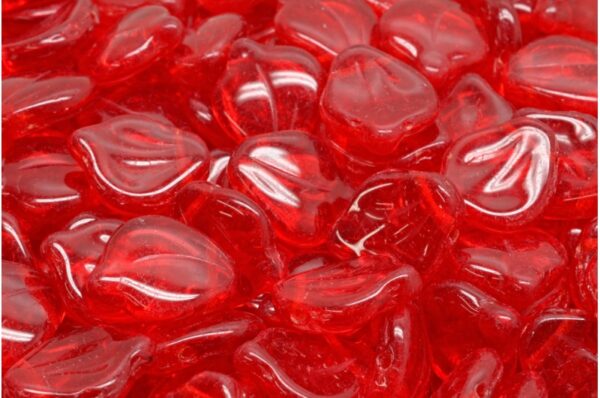 Peony Petal Beads 12x15mm - Image 1