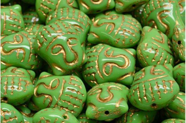 Buddha Head Beads 15x14mm - Imagen 1