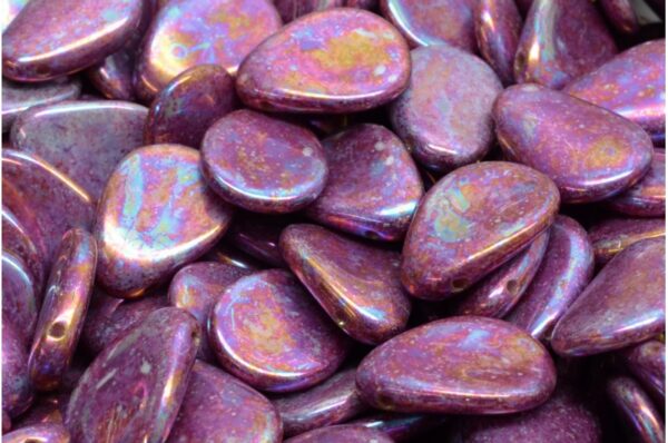 Anemone Petal Beads 11x16mm - Image 1