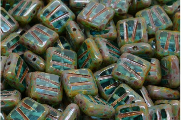 TCB Squared Designed Beads 10x10mm - Imagen 1