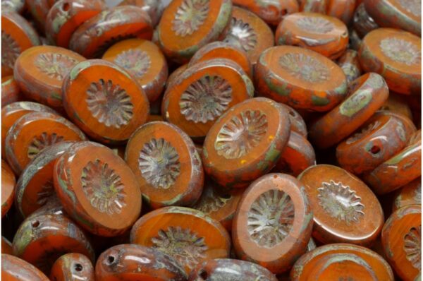 TCB Kiwi Beads 14x10mm - Image 1