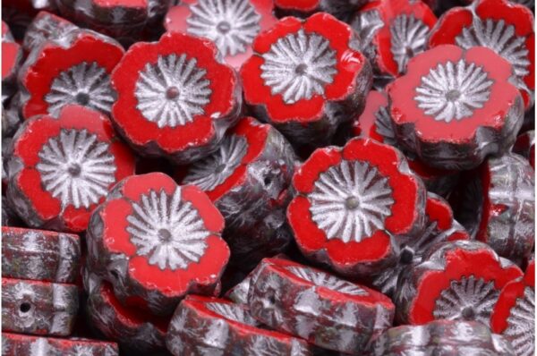 TCB Hawaiian Flower Beads 14x14mm - Imagen 1