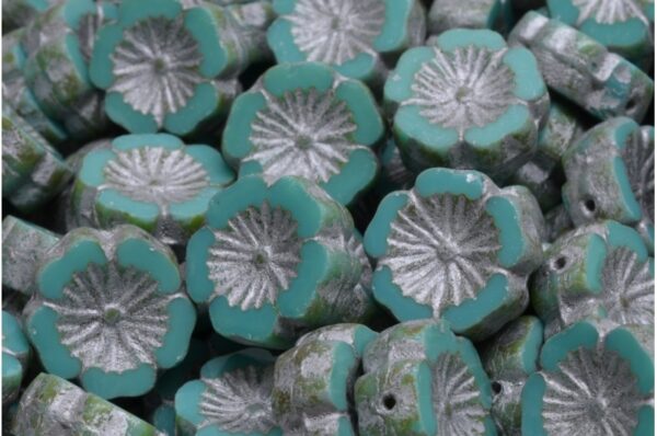 TCB Hawaiian Flower Beads 14x14mm - Image 1