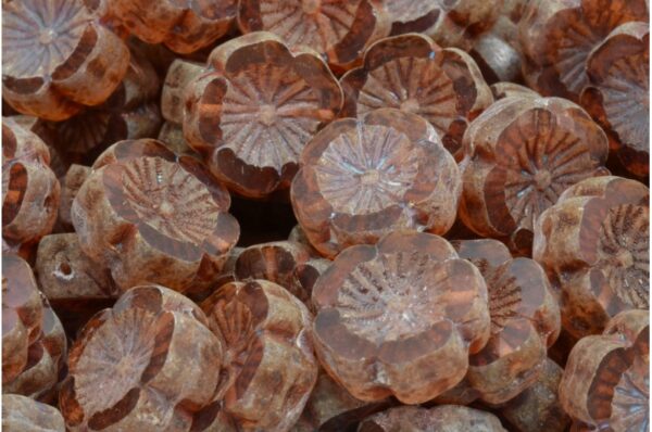 TCB Hawaiian Flower Beads 14x14mm - Image 1