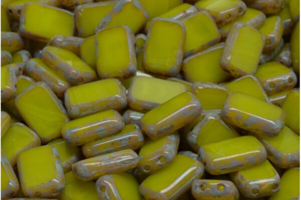 TCB Rectangle Beads with 2holes 12x8mm - Image 1