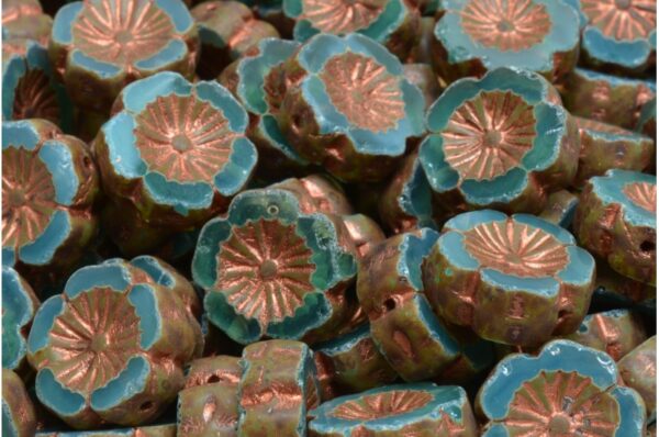 TCB Hawaiian Flower Beads 14x14mm - Image 1