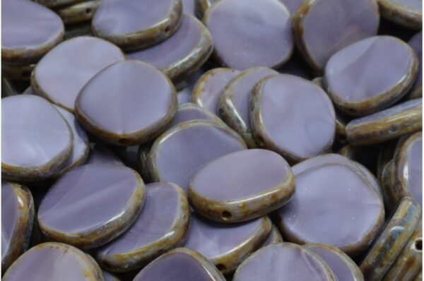 TCB 8 Edged Designed Beads 15x15mm - Image 1