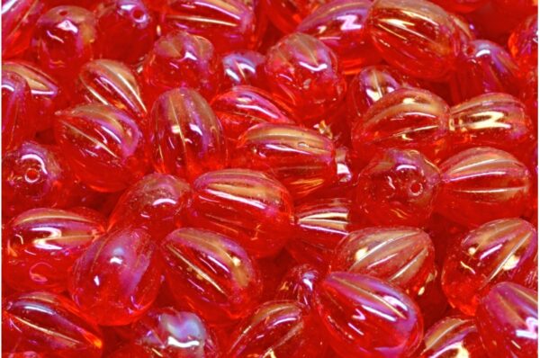 Drop Melon Beads 11x9mm - Image 1