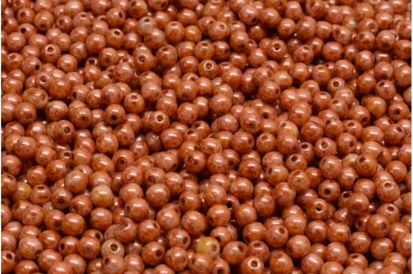 Round Druck Beads 3mm - Imagen 1